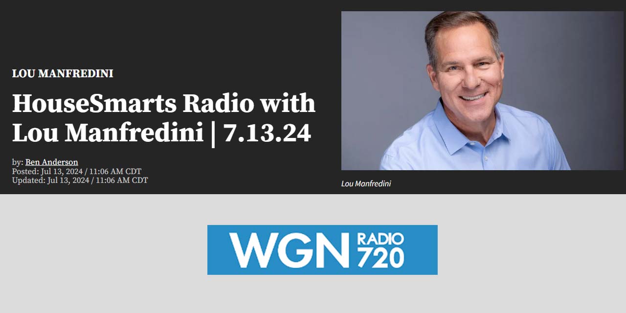 Lou Manfredini from WGN Radio Trusts Tommy Pollina as the Landscaper of the Chicagoland Area